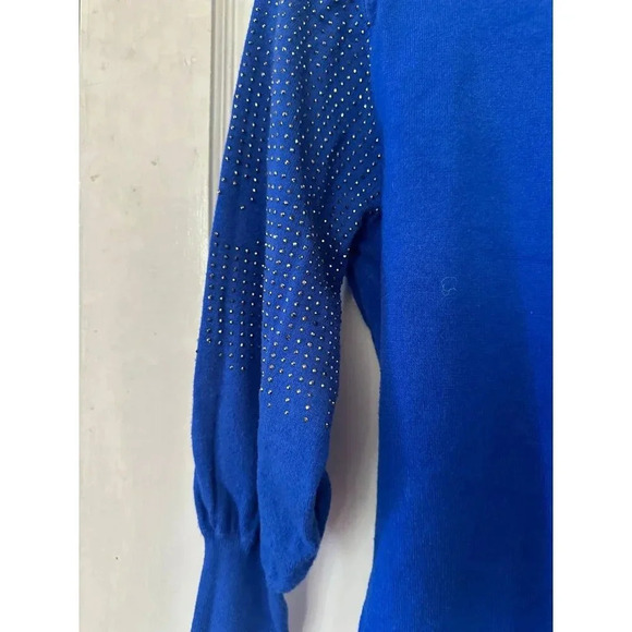 Vila Milano women’s size medium blue sweater - Picture 8 of 8